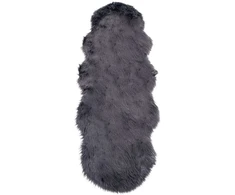 House Nordic Dirbtinė oda, Lambskin, pilka