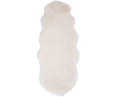 House Nordic Dirbtinė oda, Lambskin, dramblio kaulo
