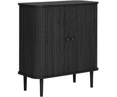 House Nordic Skrynia, Nikko, juoda, MDF plokštė