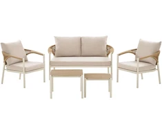 House Nordic Lauko baldų komplektas Abela 143x76x69 cm smėlio
