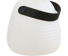 House Nordic LED lempa, 13x13x12 cm, balta, įkraunama