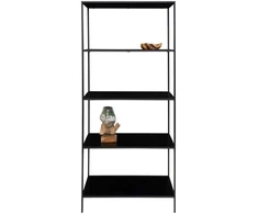 House Nordic Lentyna, 80x36x170 cm, Juoda, Metalas