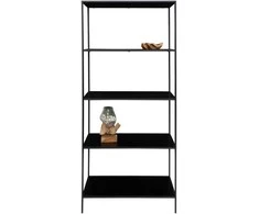 House Nordic Lentyna, 80x36x170 cm, Juoda, Metalas