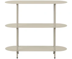 House Nordic Lentyna Rieti 31x90x81 cm smėlio spalvos metalas