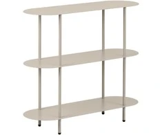 House Nordic Lentyna Rieti 31x90x81 cm smėlio spalvos metalas