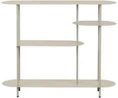 House Nordic Lentynų blokas, 31x118x97 cm, smėlio spalvos, metalas
