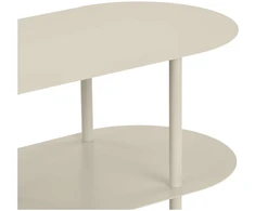 House Nordic Lentynų blokas, 31x118x97 cm, smėlio spalvos, metalas