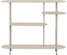 House Nordic Lentynų blokas, 31x118x97 cm, smėlio spalvos, metalas