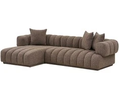 House Nordic Namo „Nordic Lounge“ sofa „Aurora“, 104x293x68 cm, ruda