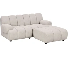 House Nordic Modulinė sofa, 190x95x77 cm, smėlio