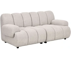 House Nordic Modulinė sofa, Taza, 190x95x77 cm, smėlio
