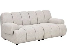House Nordic Modulinė sofa, Taza, 190x95x77 cm, smėlio