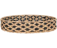 House Nordic Padėkliukas, Nerja Padėkliukas, ø38 cm, Juoda/ Natūrali