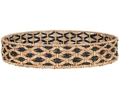 House Nordic Padėkliukas, Nerja Padėkliukas, ø38 cm, Juoda/ Natūrali