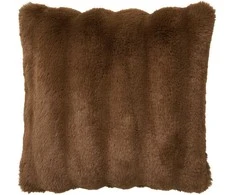 House Nordic Pagalvėlė 45x45 cm Ruda Dirbtinis Kailis