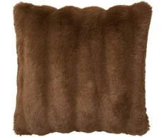 House Nordic Pagalvėlė 45x45 cm Ruda Dirbtinis Kailis