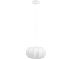 House Nordic Pakabinamas šviestuvas, 28 cm, balta, derva