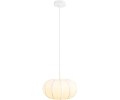 House Nordic Pakabinamas šviestuvas, 28 cm, balta, derva