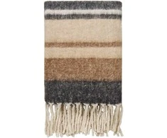 House Nordic Pledas Carmel Plaid 130x170 cm juodas