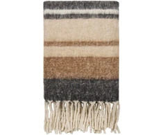 House Nordic Pledas Carmel Plaid 130x170 cm juodas