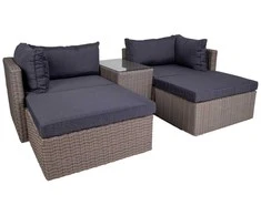 Fotelis House Nordic Poilsio komplektas, Rossi, Pilka