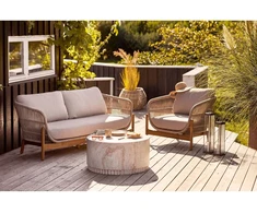 House Nordic Sofa, Terracina, ruda / kreminė