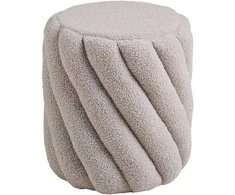 House Nordic Namo „Nordic“ pufas 38x40 cm pilkas
