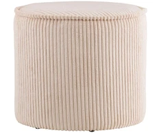 None Smėlio spalvos kordoro pufas, D40X35CM