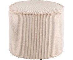 None Smėlio spalvos kordoro pufas, D40X35CM