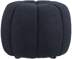 House Nordic Pufas 48x38 cm tamsiai mėlynas poliesteris