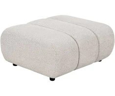 Sofa House Nordic Pufas, 84x89x40 cm, Smėlio, Poliesteris