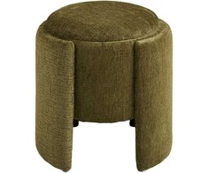 House Nordic Pufas Walsdorf 42x43.5 cm žalias audinys