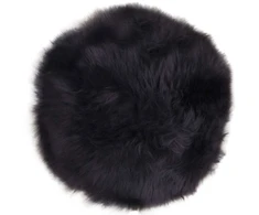 House Nordic Tikra oda, Lambskin, juoda