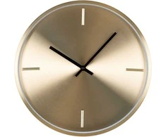 House Nordic Sieninis laikrodis, Stambulas, ø30 cm, Aukso spalva