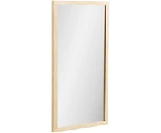 House Nordic Sieninis veidrodis 45x75 cm natūrali mediena