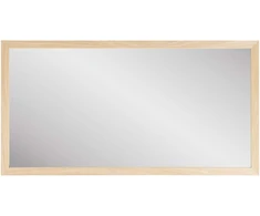 House Nordic Sieninis veidrodis 45x75 cm natūrali mediena