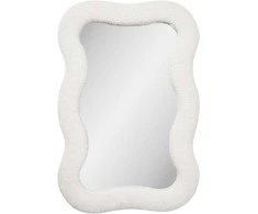 House Nordic Sieninis veidrodis 80x54 cm baltas