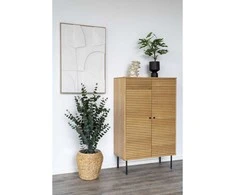 House Nordic Sieninis paveikslas Madeline, 60 x 90 cm, balta