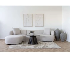House Nordic Lounge sofa, Kingston, natūrali