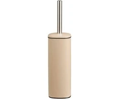 House Nordic Tualeto šepetys, 9x9x39 cm, smėlio spalvos, metalas