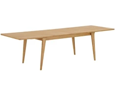 House Nordic Valgomasis stalas 100x240x75 cm natūralaus ąžuolo faneruotė