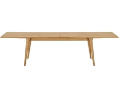 House Nordic Valgomasis stalas 100x240x75 cm natūralaus ąžuolo faneruotė