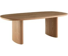 House Nordic Valgomasis stalas, Serra, 110x210x75 cm, Uosis