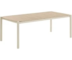 House Nordic Valgomojo stalas 100x200x74 cm smėlio