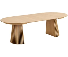 House Nordic Valgomojo stalas 120x120x75 cm ąžuolas