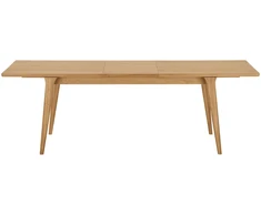House Nordic Valgomojo stalas 90x180x75 cm natūralaus ąžuolo faneruotė