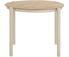 House Nordic Valgomojo stalas 90x90x74 cm smėlio