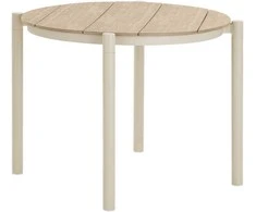 House Nordic Valgomojo stalas 90x90x74 cm smėlio