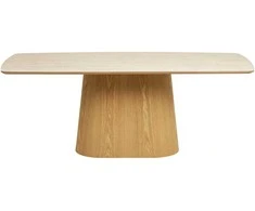 House Nordic Valgomojo stalas Noli 90x200x76 cm natūrali keramika