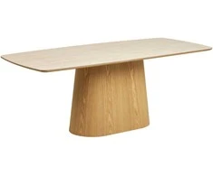 House Nordic Valgomojo stalas Noli 90x200x76 cm natūrali keramika